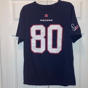 Houston Texans NFL player Johnson 80 Tee Shirt